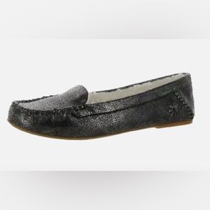 Jack Rogers Womens Millie Leather Sherpa Lined Moccasin Slippers Shoes BHFO 0020